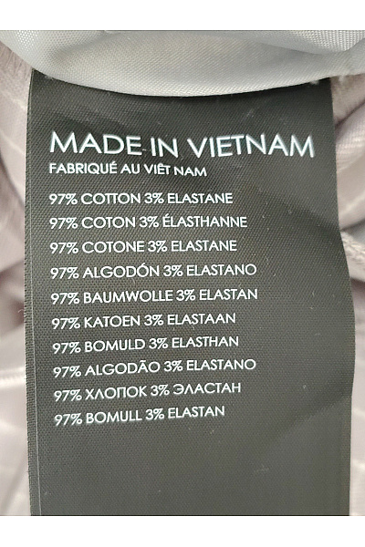 Club Monaco Šedé kostkované společenské kalhoty s puky Vel. UK 10 | Club Monaco | obrázek 7