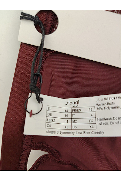 Sloggi Dámské červené kalhotky se síťovanými detaily Vel. EU 44 | Sloggi | obrázek 9