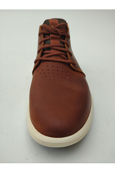 Timberland Hnědé kožené kotníkové šněrovací vycházkové boty | Timberland | obrázek 6