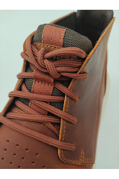 Timberland Hnědé kožené kotníkové šněrovací vycházkové boty | Timberland | obrázek 8