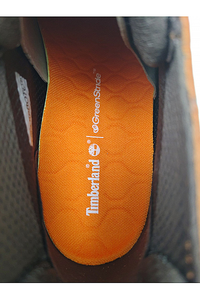 Timberland Hnědé kožené kotníkové šněrovací vycházkové boty | Timberland | obrázek 12