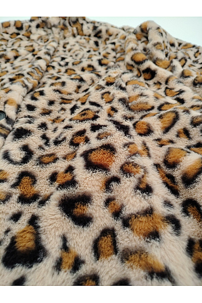 BETTY BARCLAY Dámská hnědá leopardí chlupatá zimní bunda Velikost DE 38 | BETTY BARCLAY | obrázek 2