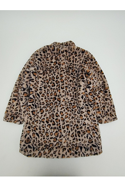BETTY BARCLAY Dámská hnědá leopardí chlupatá zimní bunda Velikost DE 38 | BETTY BARCLAY | obrázek 5