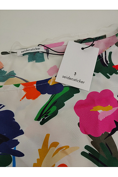Seidensticker Dámská letní halenka bez rukávů s květinovým potiskem | Seidensticker | obrázek 4