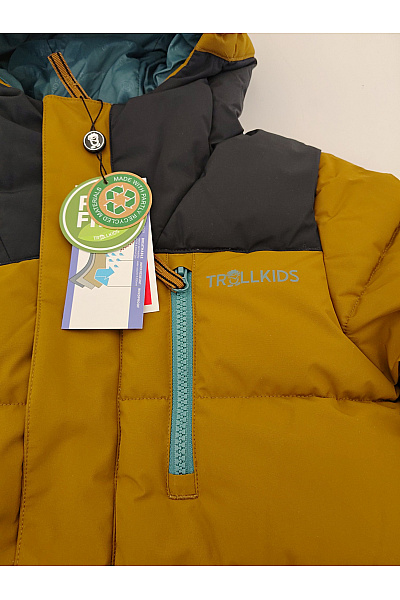 TROLLKIDS Chlapecká outdoorová zimní bunda hnědá Velikost EU 128 | TROLLKIDS | obrázek 6