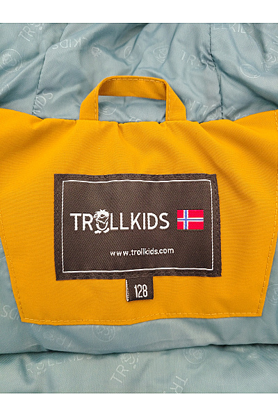 TROLLKIDS Chlapecká outdoorová zimní bunda hnědá Velikost EU 128 | TROLLKIDS | obrázek 9