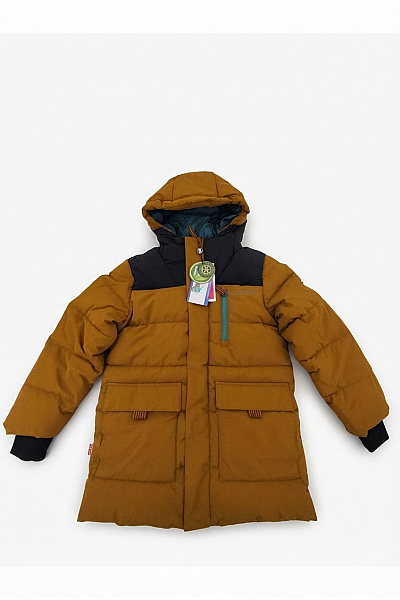 TROLLKIDS Chlapecká Outdoorová Zimní Bunda Hnědá Velikost EU 128