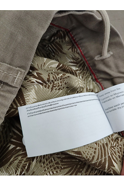 MAC Pánské khaki chino kalhoty s pružným pasem Velikost US 33 / 32 | MAC | obrázek 6