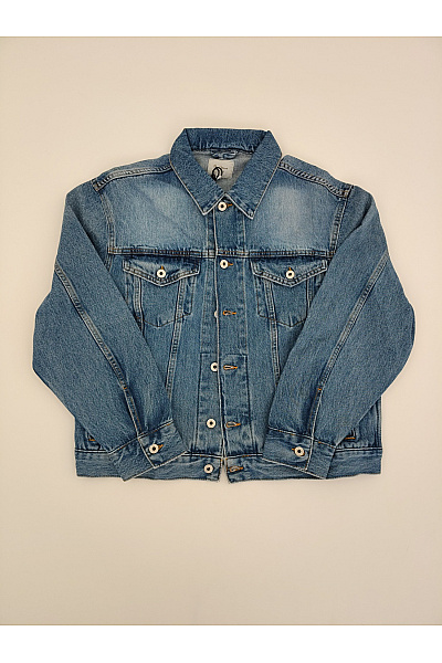 Pepe Jeans Modrá bavlněná džínová bunda krátká jarní Vel. M | Pepe Jeans | obrázek 2