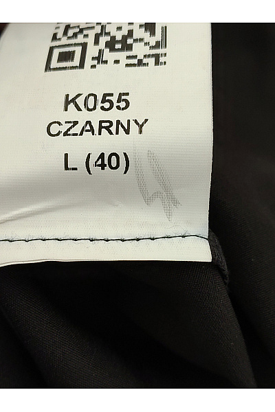 Makover Černé elegantní cigaretové kalhoty s pružným pasem | makover | obrázek 7