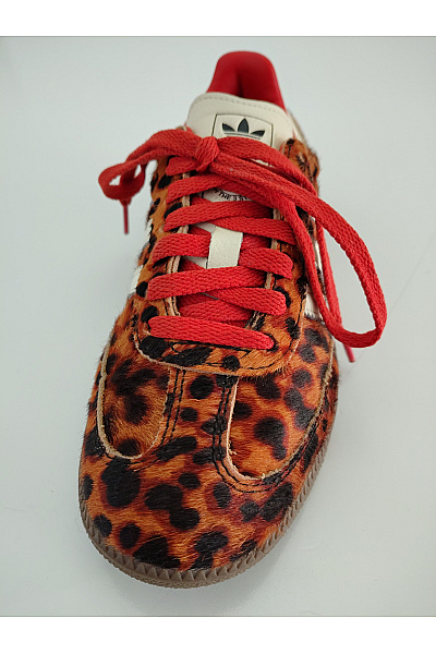 ADIDAS Dámské tenisky Samba OG Preloved Red Leopard Hnědé Červené Černé Vel. FR 37,5 | ADIDAS | obrázek 6