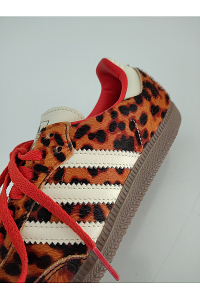 ADIDAS Dámské tenisky Samba OG Preloved Red Leopard Hnědé Červené Černé Vel. FR 37,5 | ADIDAS | obrázek 8
