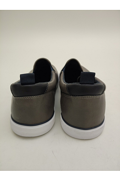 Pánské tenisky slip-on Šedé Modré Velikost EU 47 | Unimoda | obrázek 4