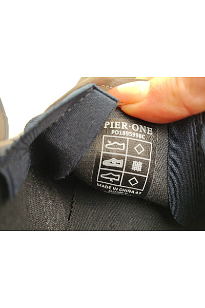 Pánské tenisky slip-on Šedé Modré Velikost EU 47 | Unimoda | obrázek 8