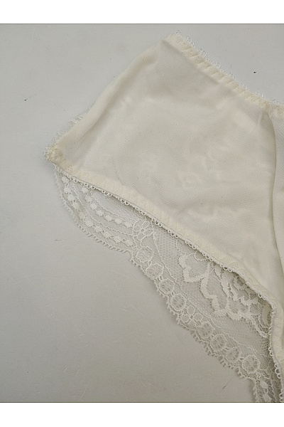 Kamea lingerie Dámské bílé krajkové kalhotky s květinovým vzorem | kamea lingerie | obrázek 4