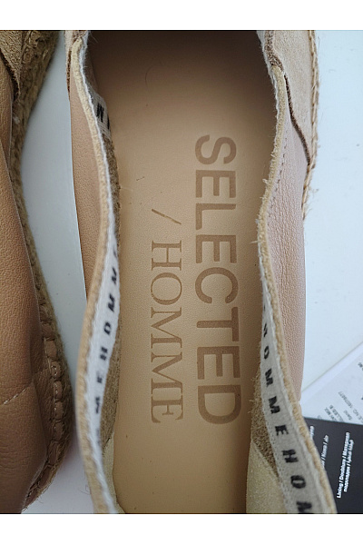SELECTED Pánské béžové semišové espadrilky slip-on letní vycházkové Velikost EU 44 | SELECTED | obrázek 8