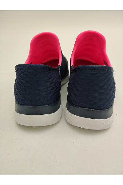 SKECHERS Dámské tenisky Hands Free Slip-ins: Summits - Diamond Dream Modré Růžové Velikost EU 38.5 | SKECHERS | obrázek 4