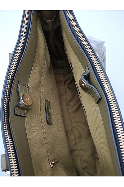 CINQUE Kožená kabelka khaki smart casual | CINQUE | obrázek 10