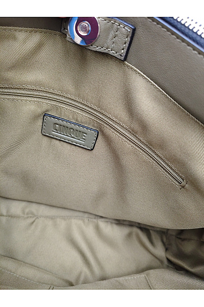 CINQUE Kožená kabelka khaki smart casual | CINQUE | obrázek 11