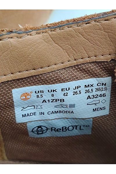 Timberland Hnědé kotníkové šněrovací vycházkové boty Velikost US 8.5 | Timberland | obrázek 8