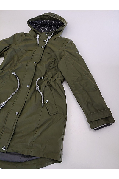 Peak Time Dámská khaki parka s kapucí do deště Velikost M | Peak Time | obrázek 3