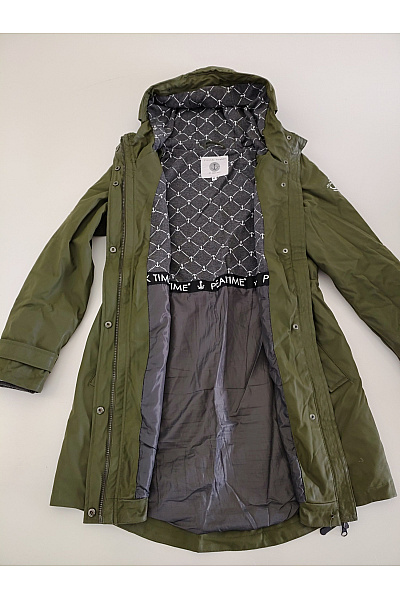 Peak Time Dámská khaki parka s kapucí do deště Velikost M | Peak Time | obrázek 6