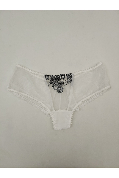 Kamea lingerie Dámské luxusní bílé krajkové kalhotky Vel. EU XL | kamea lingerie | obrázek 2