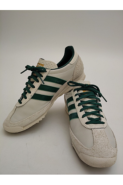 ADIDAS tenisky Dámské béžové se zelenými pruhy jarní volnočasové šněrovací Velikost FR 40 | ADIDAS | obrázek 10