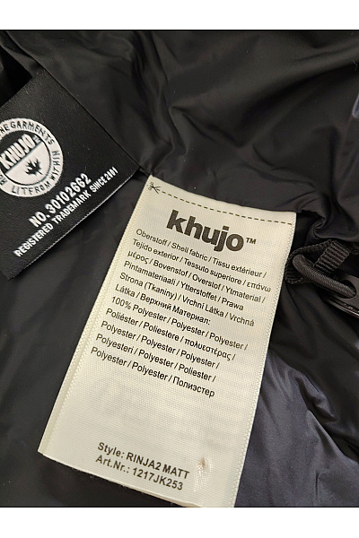 Khujo Dámská černá prošívaná puffer bunda zimní krátká Velikost M | Khujo | obrázek 7