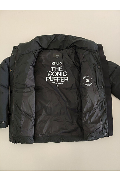 Khujo Dámská černá prošívaná puffer bunda zimní krátká Velikost M | Khujo | obrázek 9