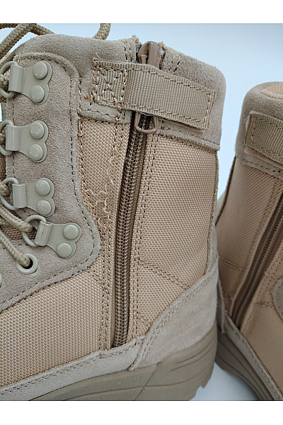 Brandit Pánské khaki kotníkové outdoorové boty šněrovací na zip Vel. EU 43 | Brandit | obrázek 8