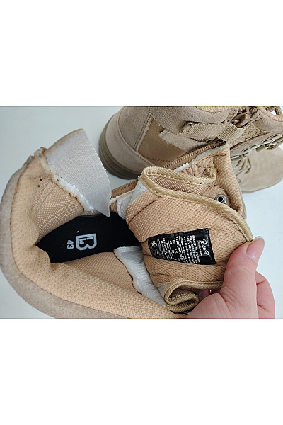 Brandit Pánské khaki kotníkové outdoorové boty šněrovací na zip Vel. EU 43 | Brandit | obrázek 10