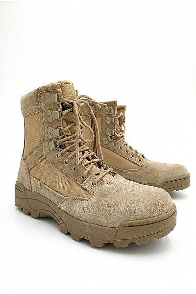 Brandit Pánské Khaki Kotníkové Outdoorové Boty šněrovací Na Zip Vel. EU 43