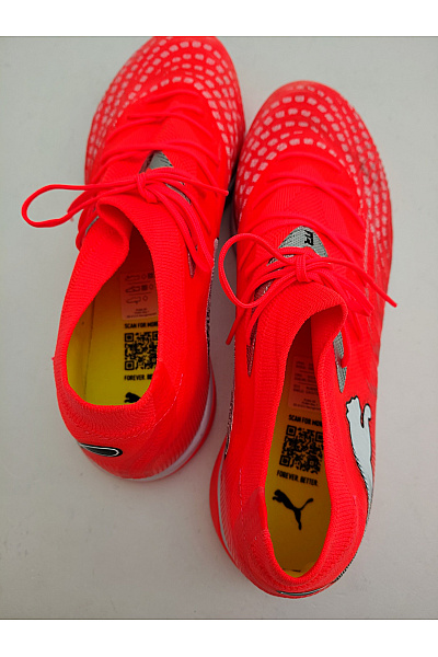 Puma Pánské červené kotníkové kopačky šněrovací sportovní Vel. EU 45 | Puma | obrázek 7