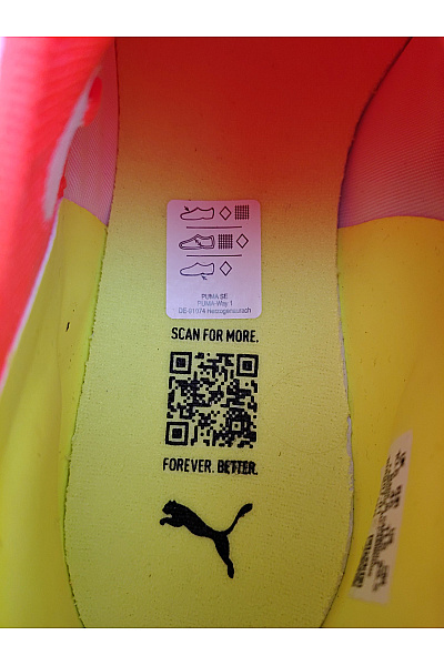 Puma Pánské červené kotníkové kopačky šněrovací sportovní Vel. EU 45 | Puma | obrázek 8