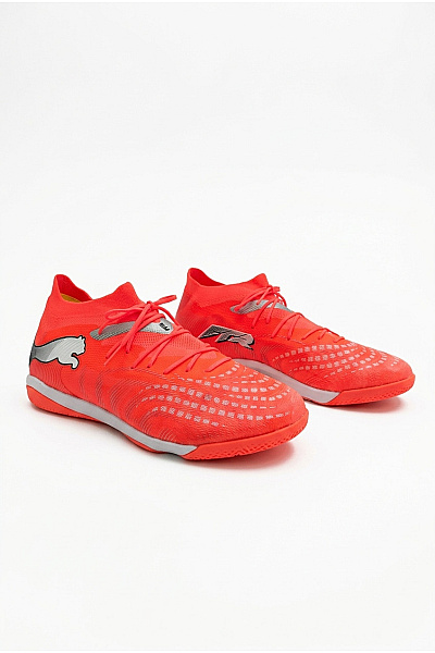 Puma Pánské červené Kotníkové Kopačky šněrovací Sportovní Vel. EU 45