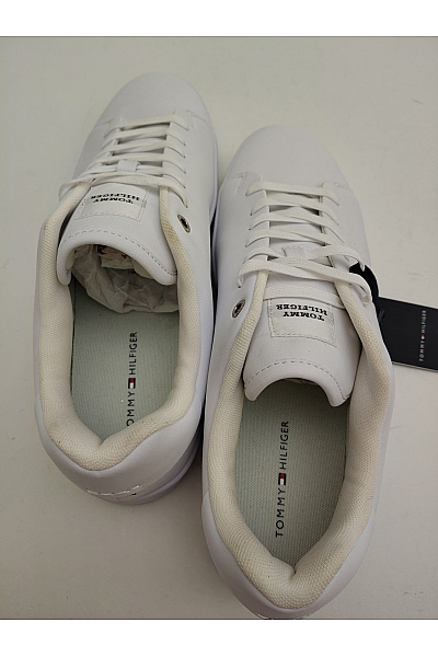 TOMMY HILFIGER Pánské tenisky Liston Bílé Vel. EU 45 | TOMMY HILFIGER | obrázek 7