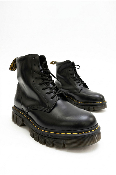 Dr.Martens Pánské černé Kotníkové šněrovací Boty Na Platformě Vel. EU 42