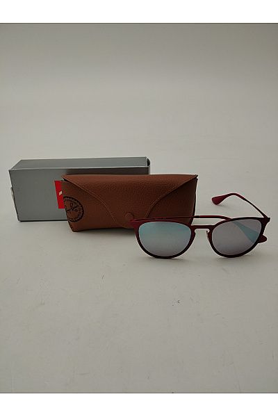 Ray Ban Červené sluneční brýle s kulatými obroučkami | Ray Ban | obrázek 2