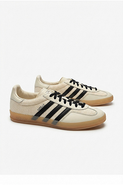 ADIDAS Pánské Tenisky Gazelle Indoor Béžové Černé Vel. 49 1/3