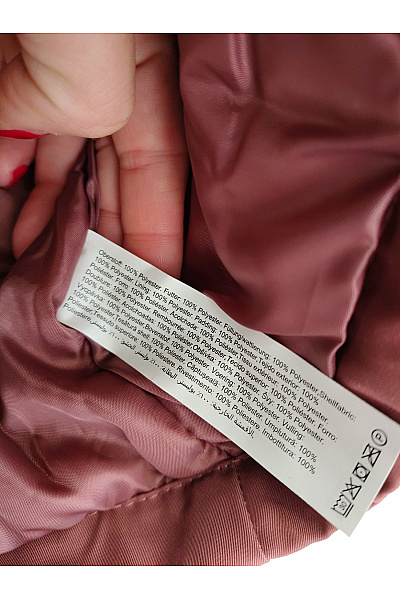 Dámská přechodná bomber bunda se zipem Velikost DE 48 | Unimoda | obrázek 2