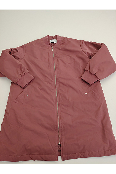 Dámská přechodná bomber bunda se zipem Velikost DE 48 | Unimoda | obrázek 5