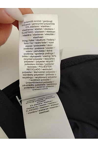 O'NEILL Černé dámské bikiny za krk trojúhelníkové na zavazování Vel. EU XS/34B | O'NEILL | obrázek 8