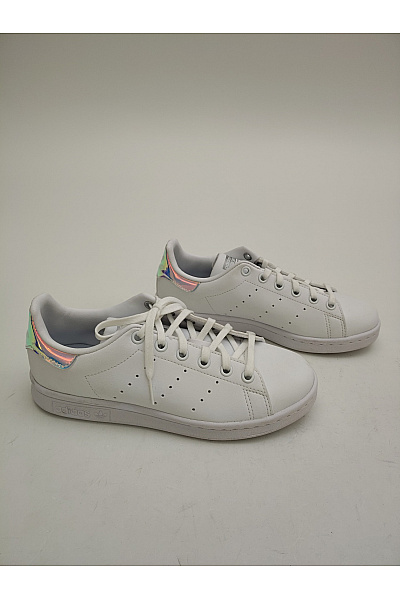 ADIDAS Dámské tenisky Stan Smith J Iridescent Bílé Barevné Velikost US 4.5 | ADIDAS | obrázek 2