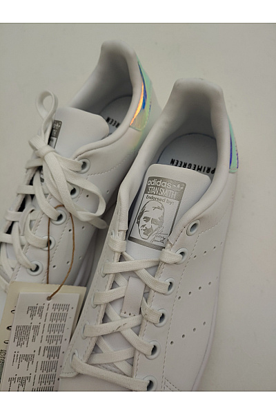 ADIDAS Dámské tenisky Stan Smith J Iridescent Bílé Barevné Velikost US 4.5 | ADIDAS | obrázek 5