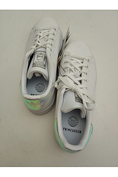 ADIDAS Dámské tenisky Stan Smith J Iridescent Bílé Barevné Velikost US 4.5 | ADIDAS | obrázek 6