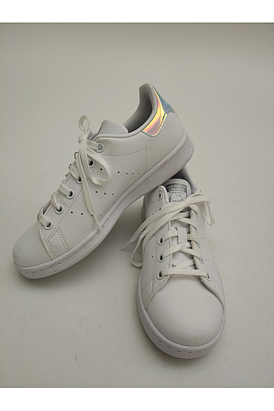ADIDAS Dámské tenisky Stan Smith J Iridescent Bílé Barevné Velikost US 4.5 | ADIDAS | obrázek 9