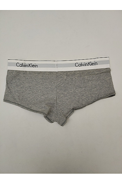 Calvin Klein Dámské bavlněné šedé kalhotky typu kraťásky Velikost S | Calvin Klein | obrázek 4