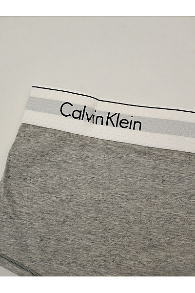 Calvin Klein Dámské bavlněné šedé kalhotky typu kraťásky Velikost S | Calvin Klein | obrázek 5