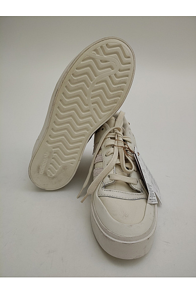 ADIDAS Dámské tenisky Originals Forum Bold Stripes Béžové Hnědé Vel. FR 40 | ADIDAS | obrázek 5